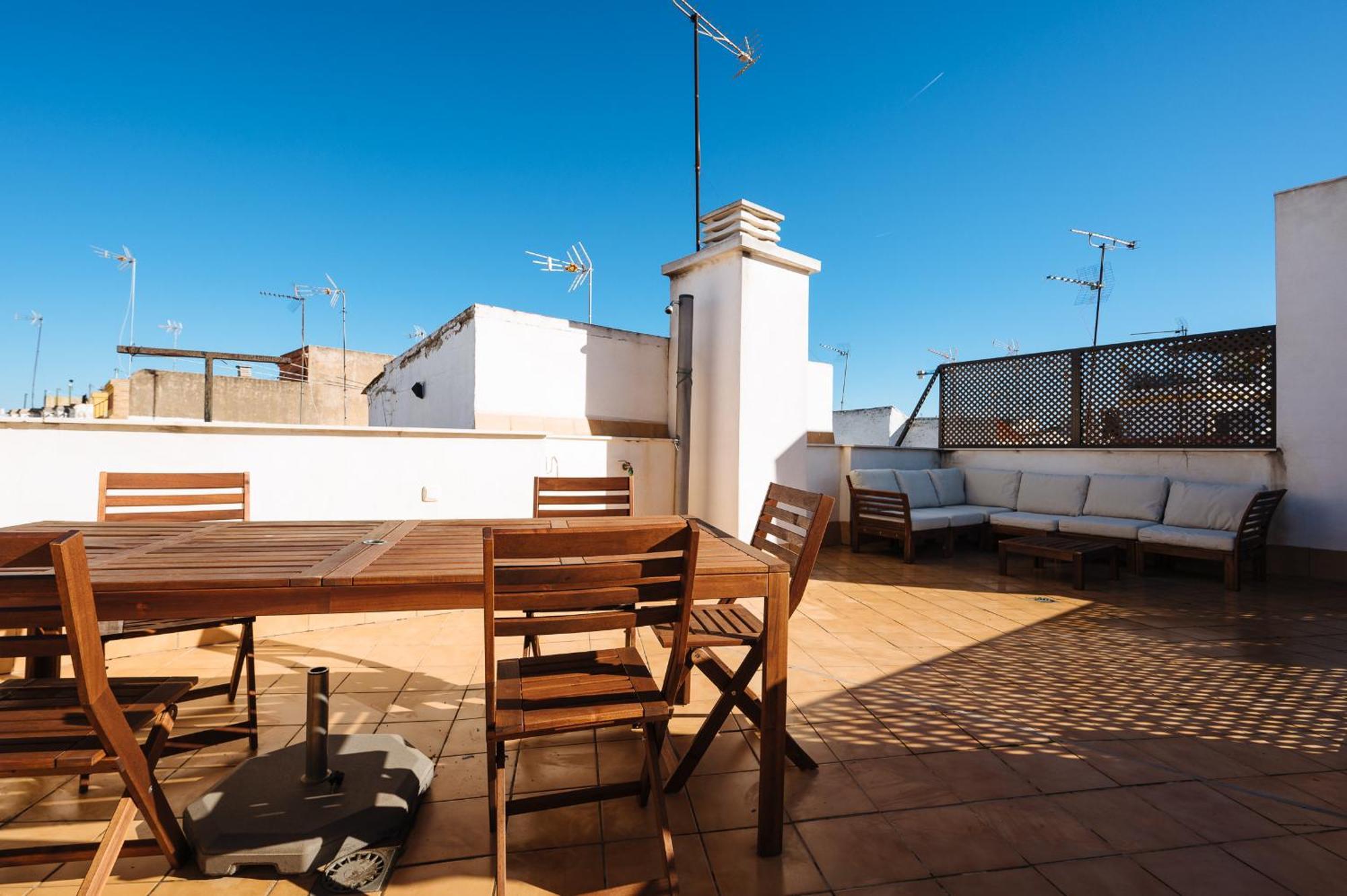 Atico San Esteban Sevilla Exteriör bild