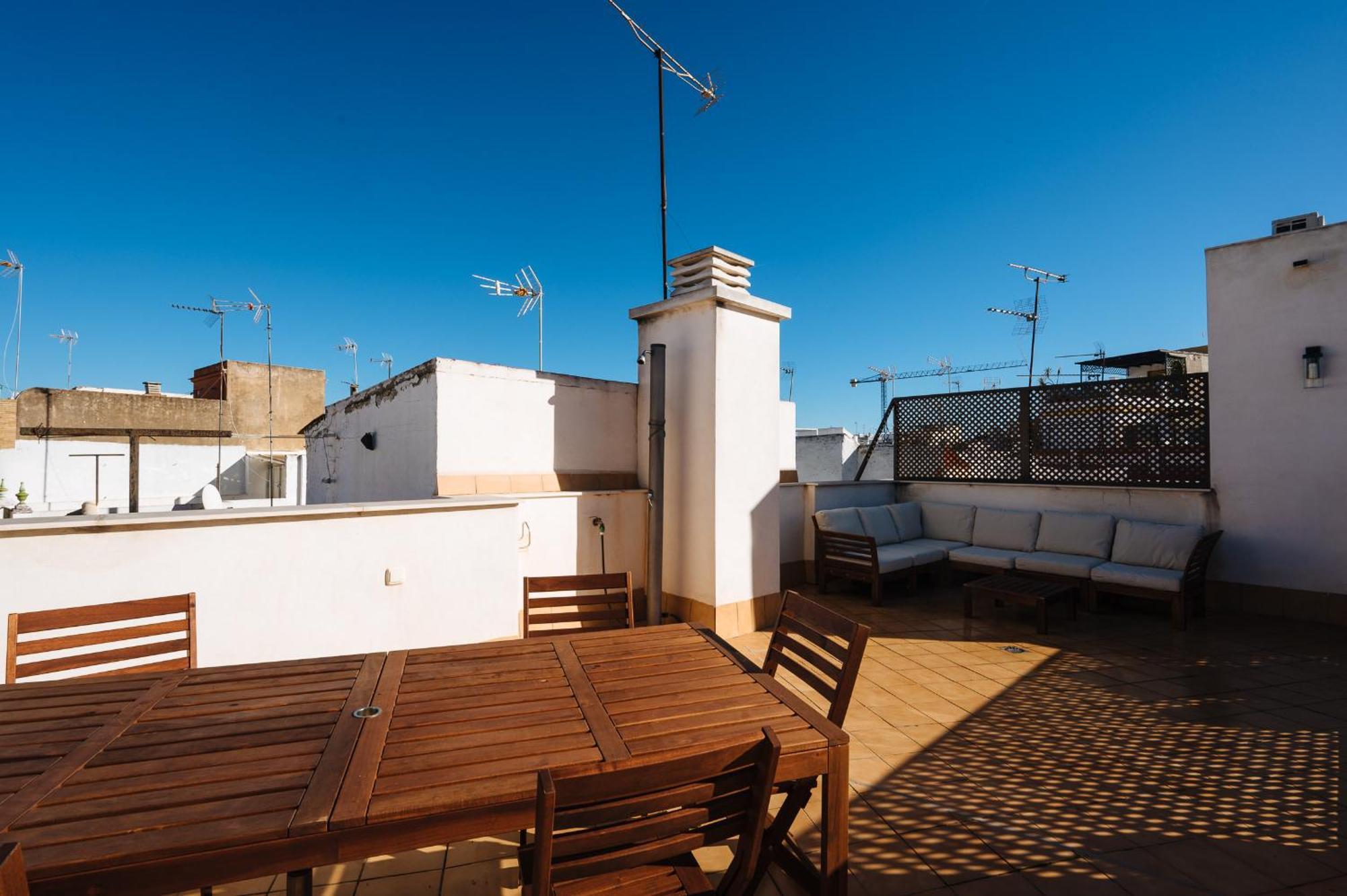 Atico San Esteban Sevilla Exteriör bild
