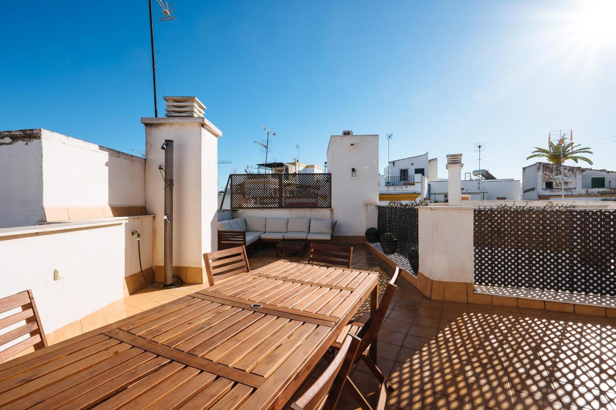 Atico San Esteban Sevilla Exteriör bild