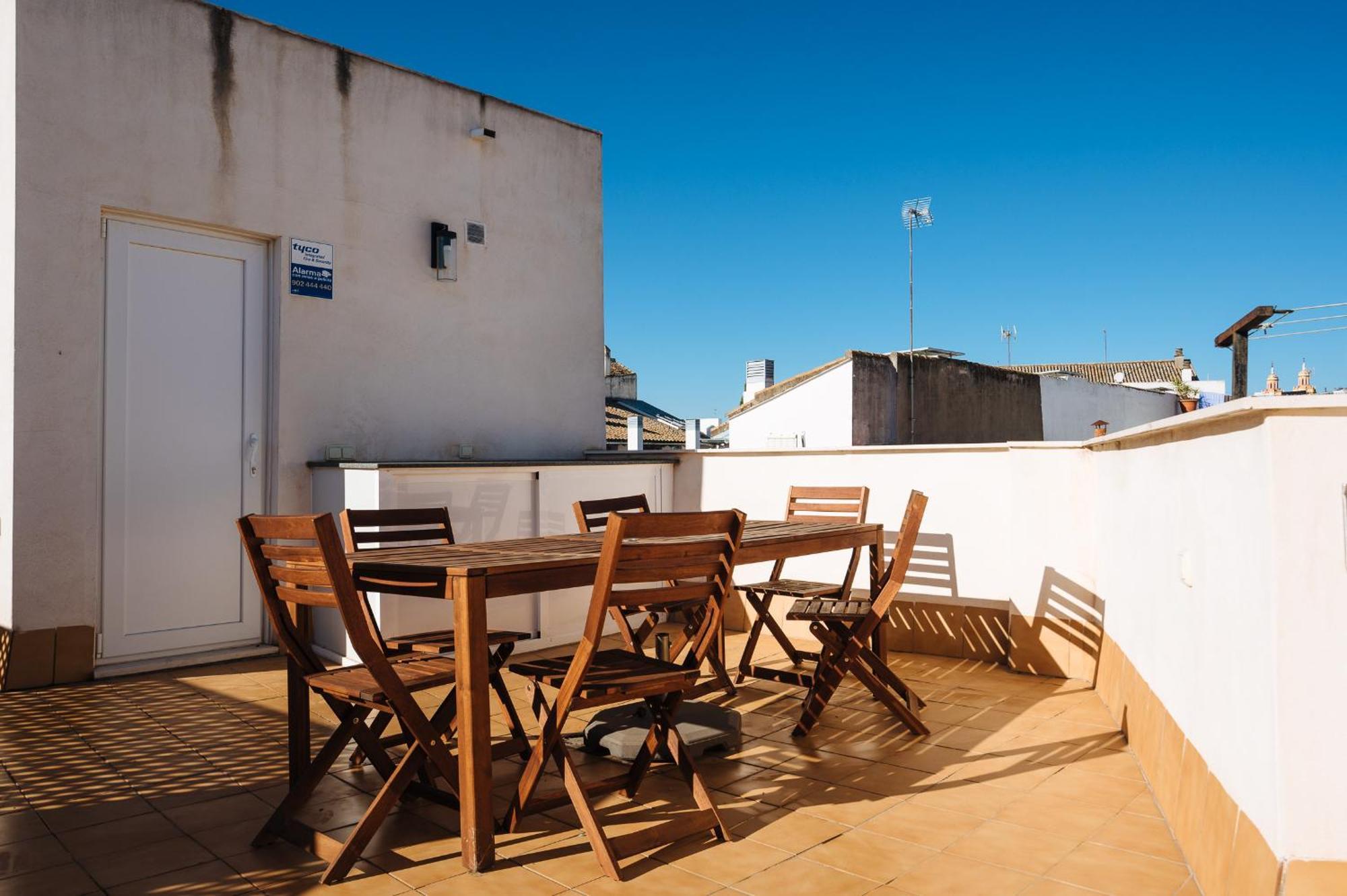 Atico San Esteban Sevilla Exteriör bild